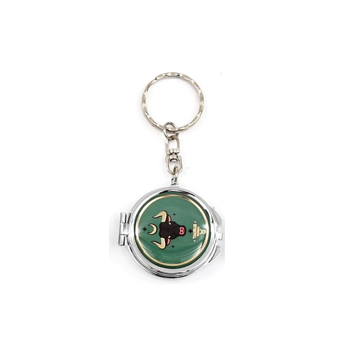 Taurus Mirror Keyring Zodiac (20 April - 20 May)